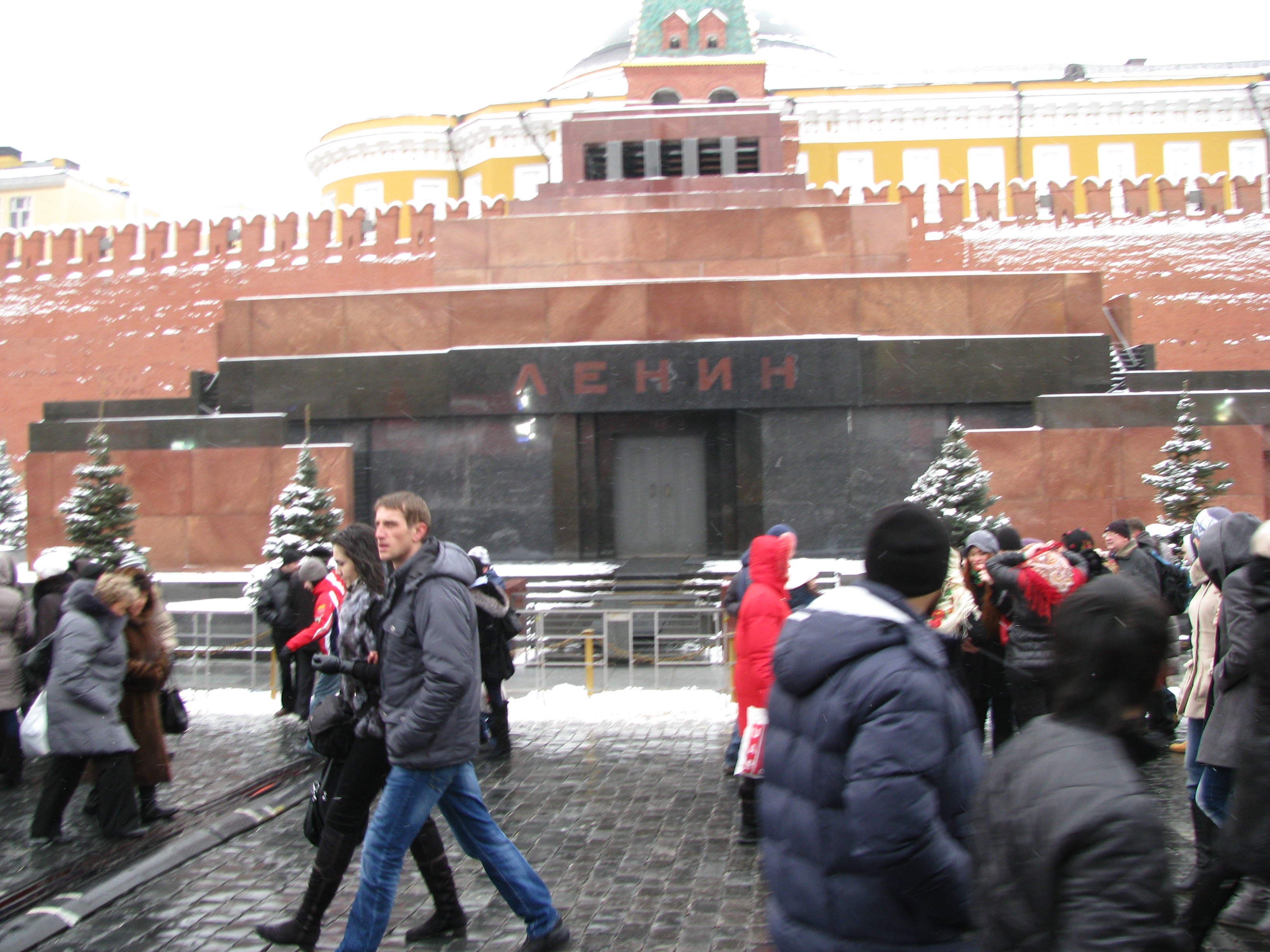 Lenin Mausoleum in Red Square