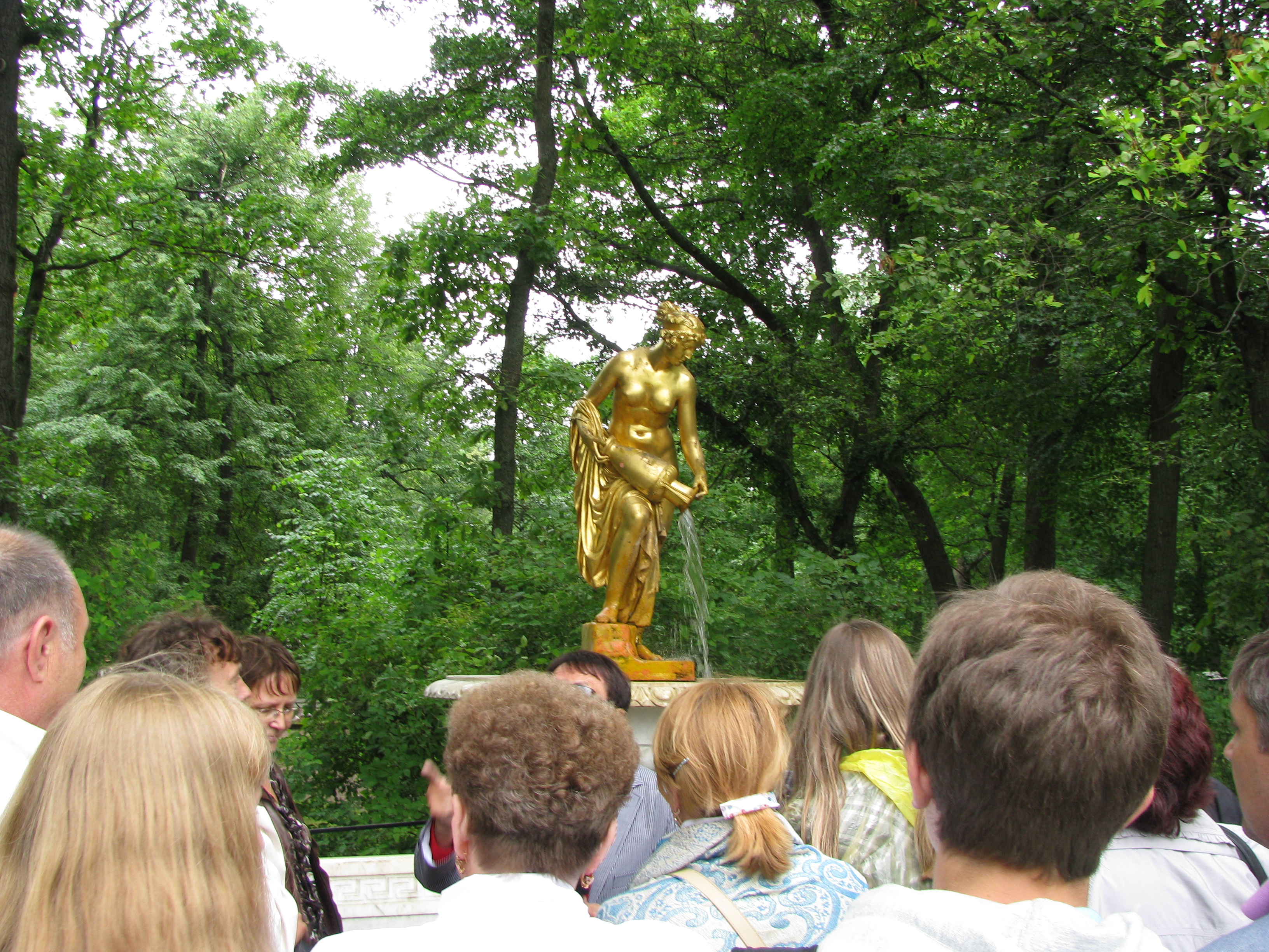 Golden Girl fountain