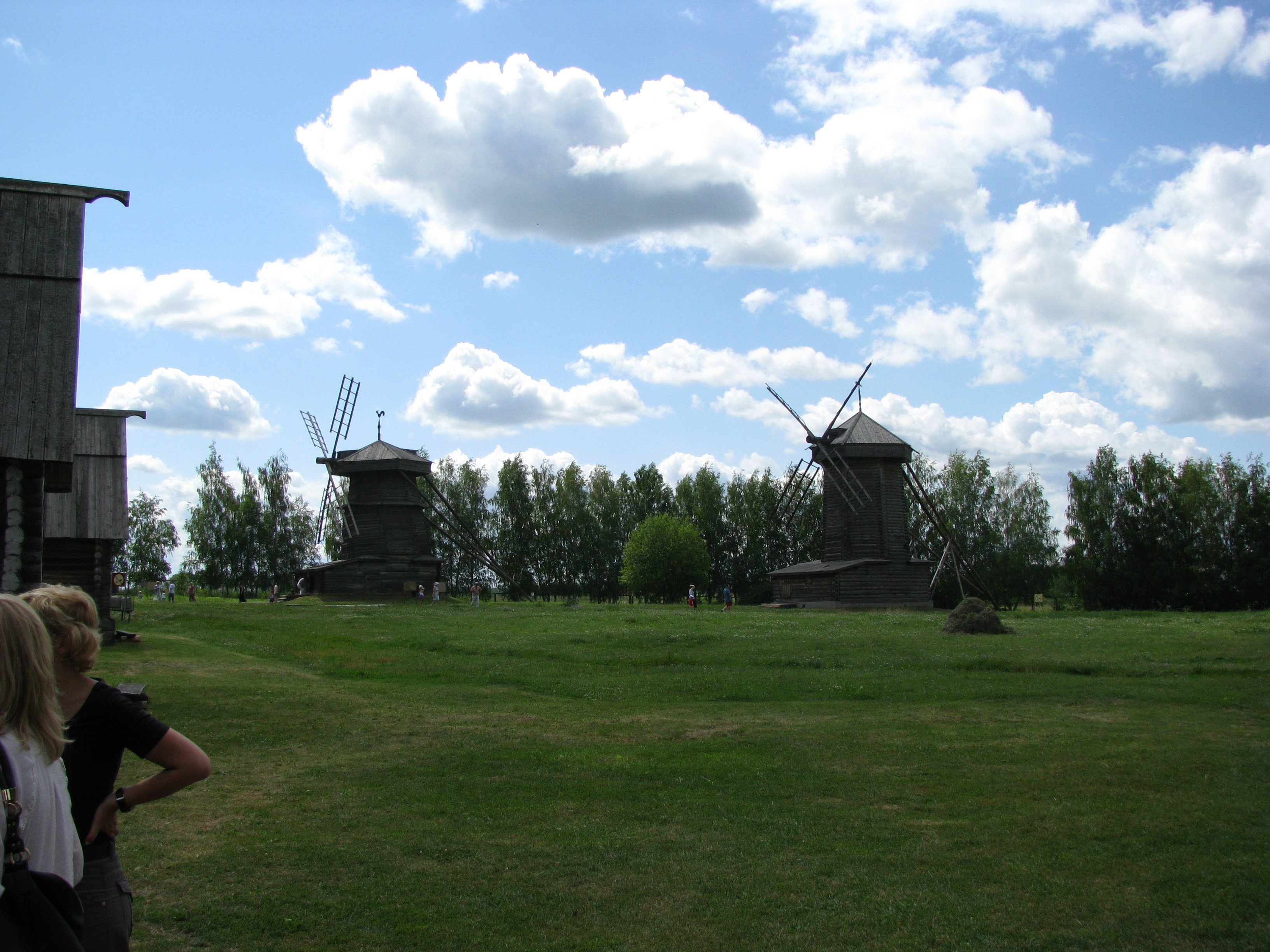 Wooden Windmills